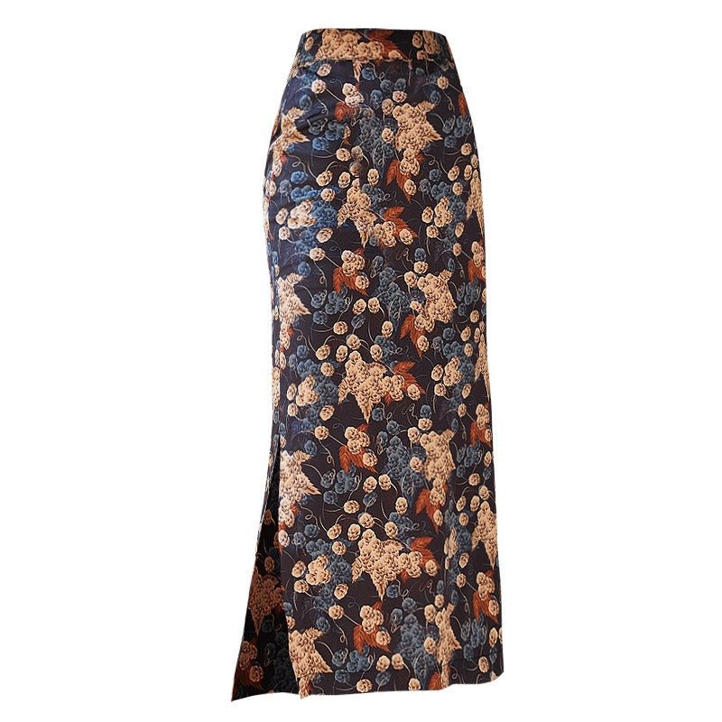 Chianti Floral Midi Skirt