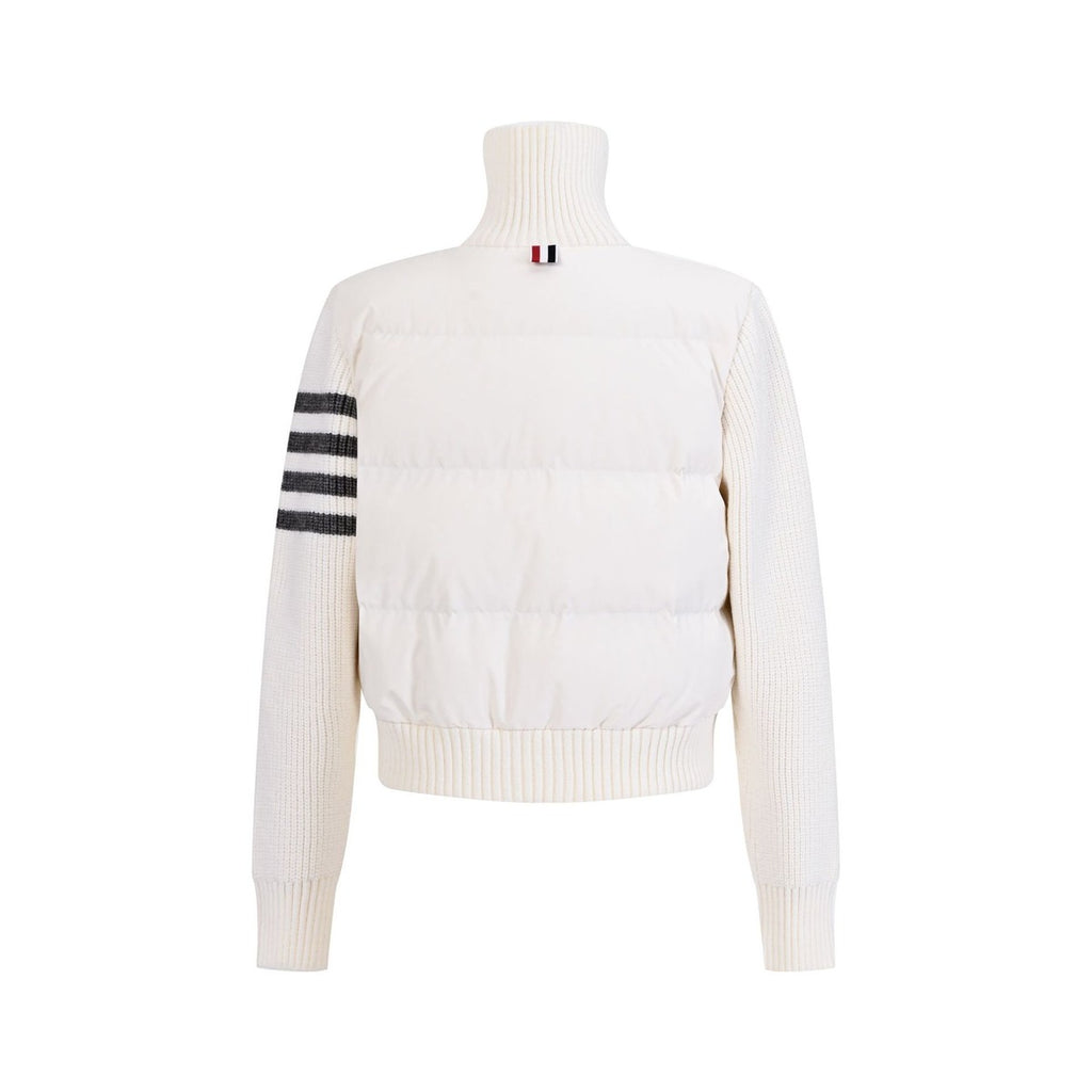 Roussillon Striped Cropped Padded Jacket
