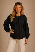 Volterra Balloon Sleeve Top