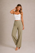 Siena High-Waisted Wide-Leg Pants