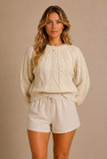 Barolo Cable-Knit Sweater