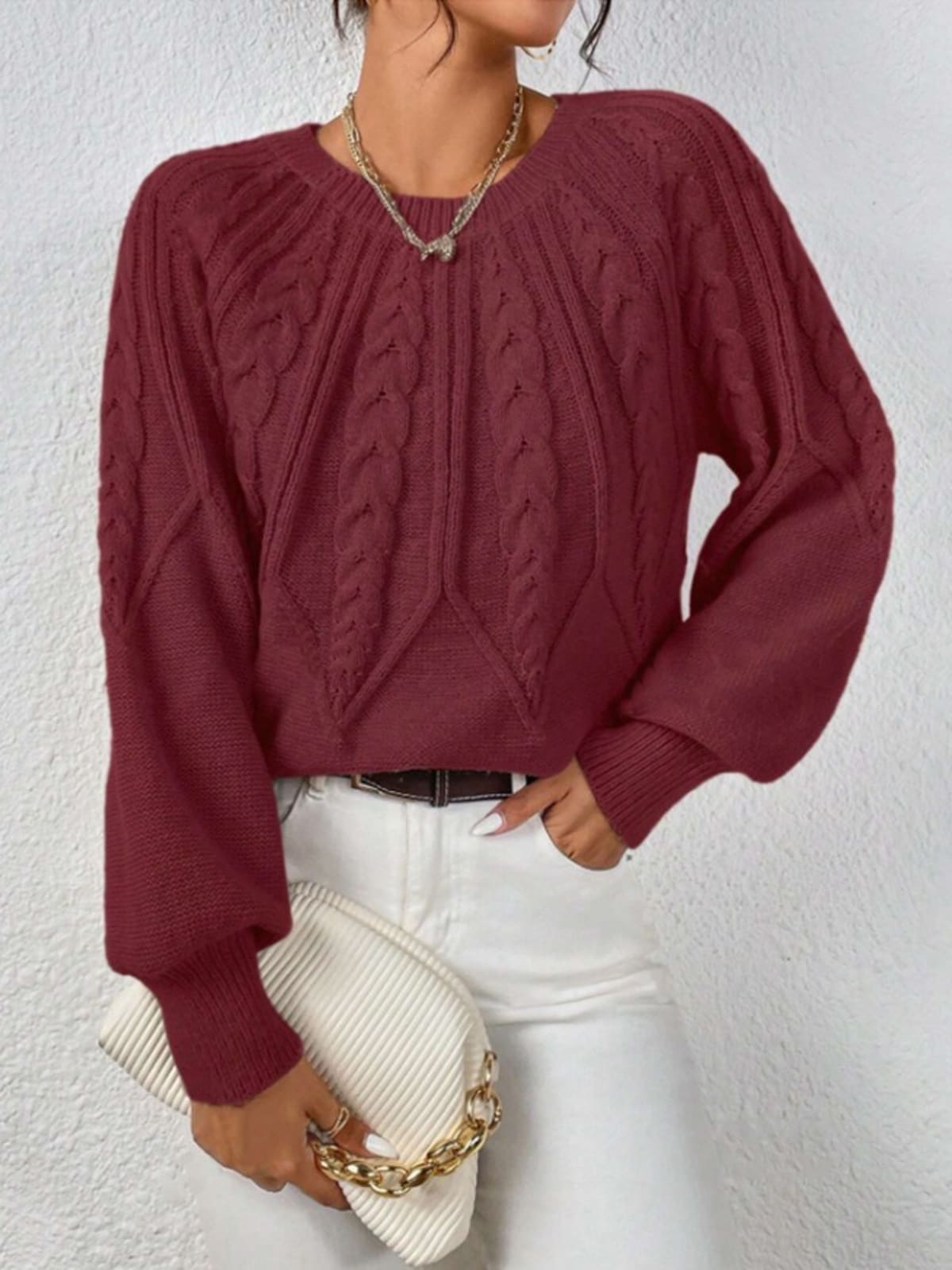 Barolo Cable-Knit Sweater