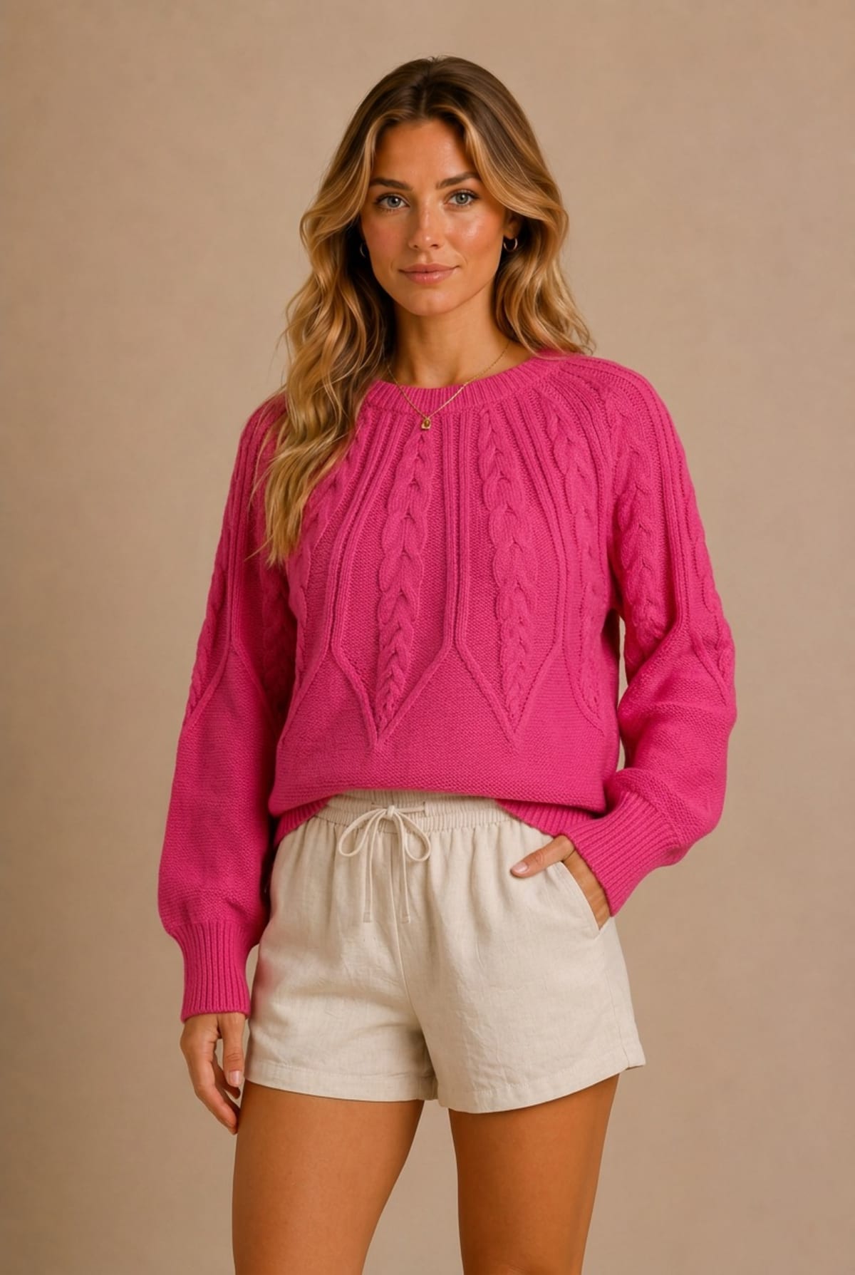 Barolo Cable-Knit Sweater