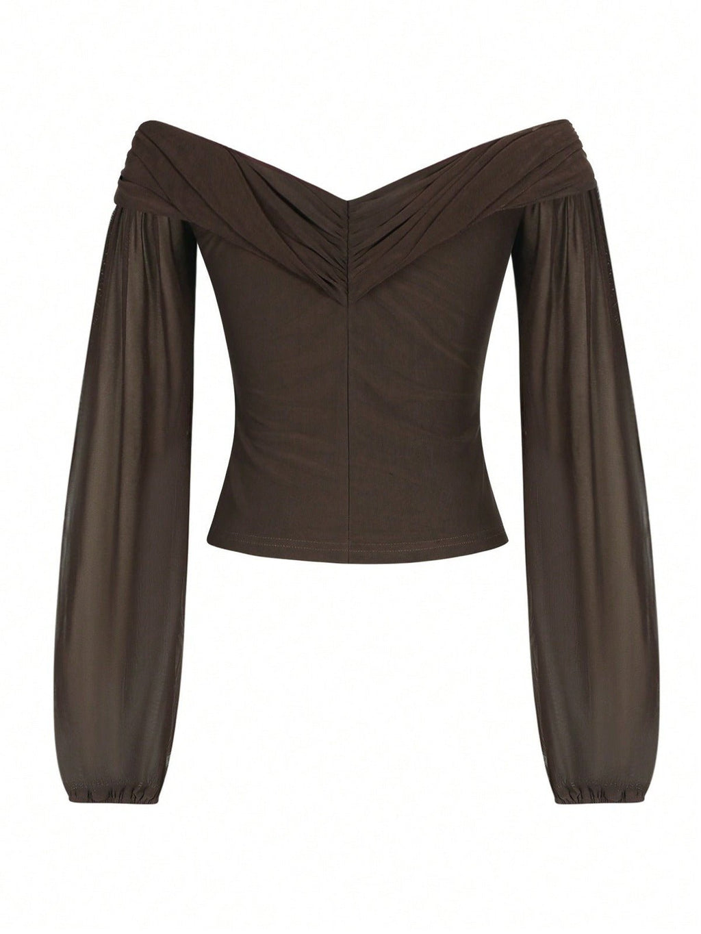 Arezzo Ruched Off-Shoulder Top