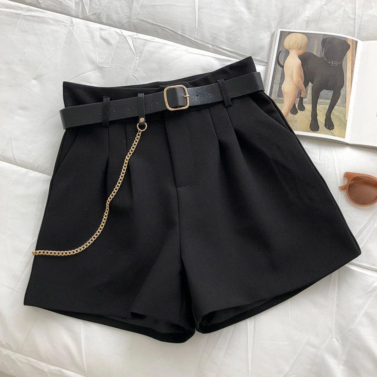Barbaresco Pleated Tailored Shorts