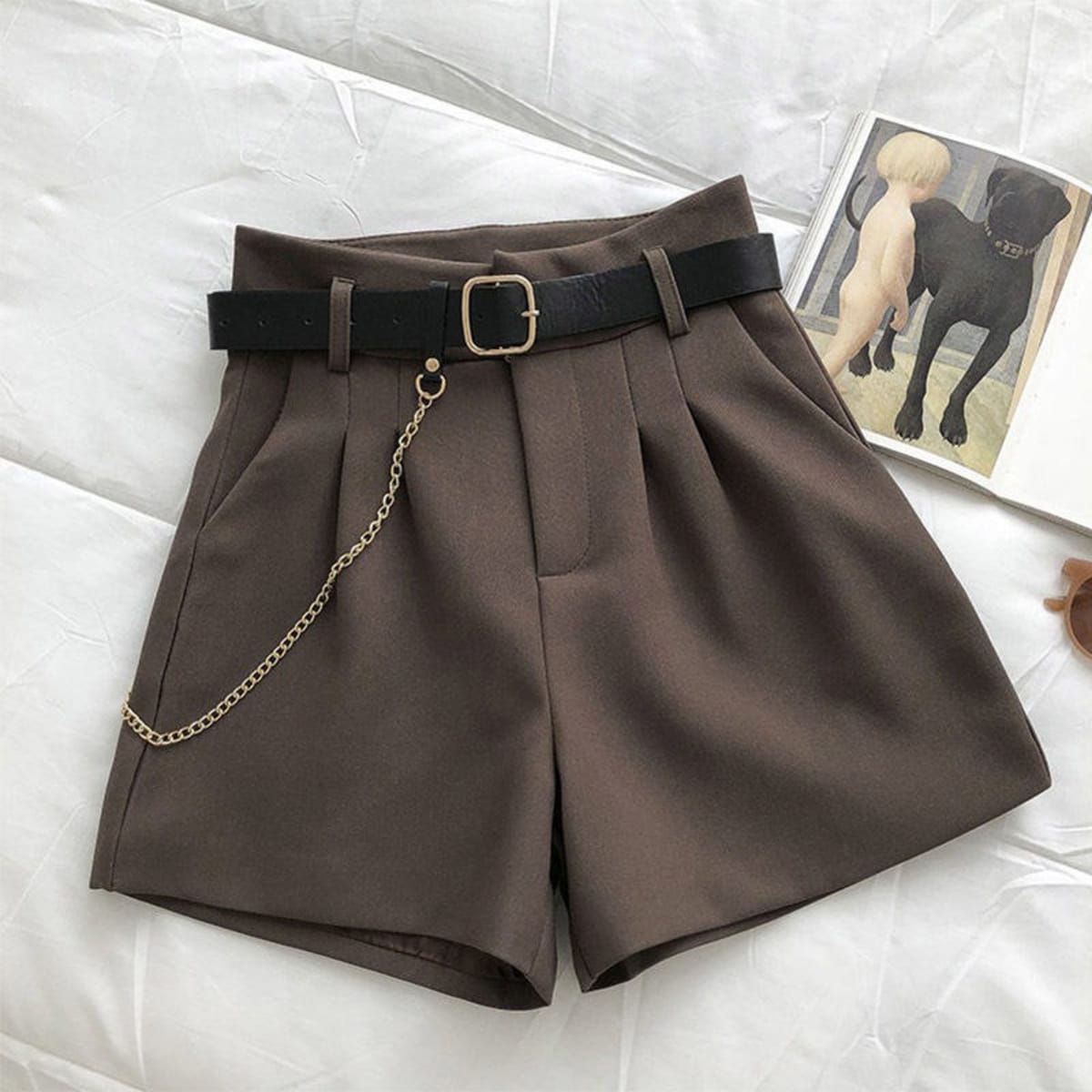 Barbaresco Pleated Tailored Shorts