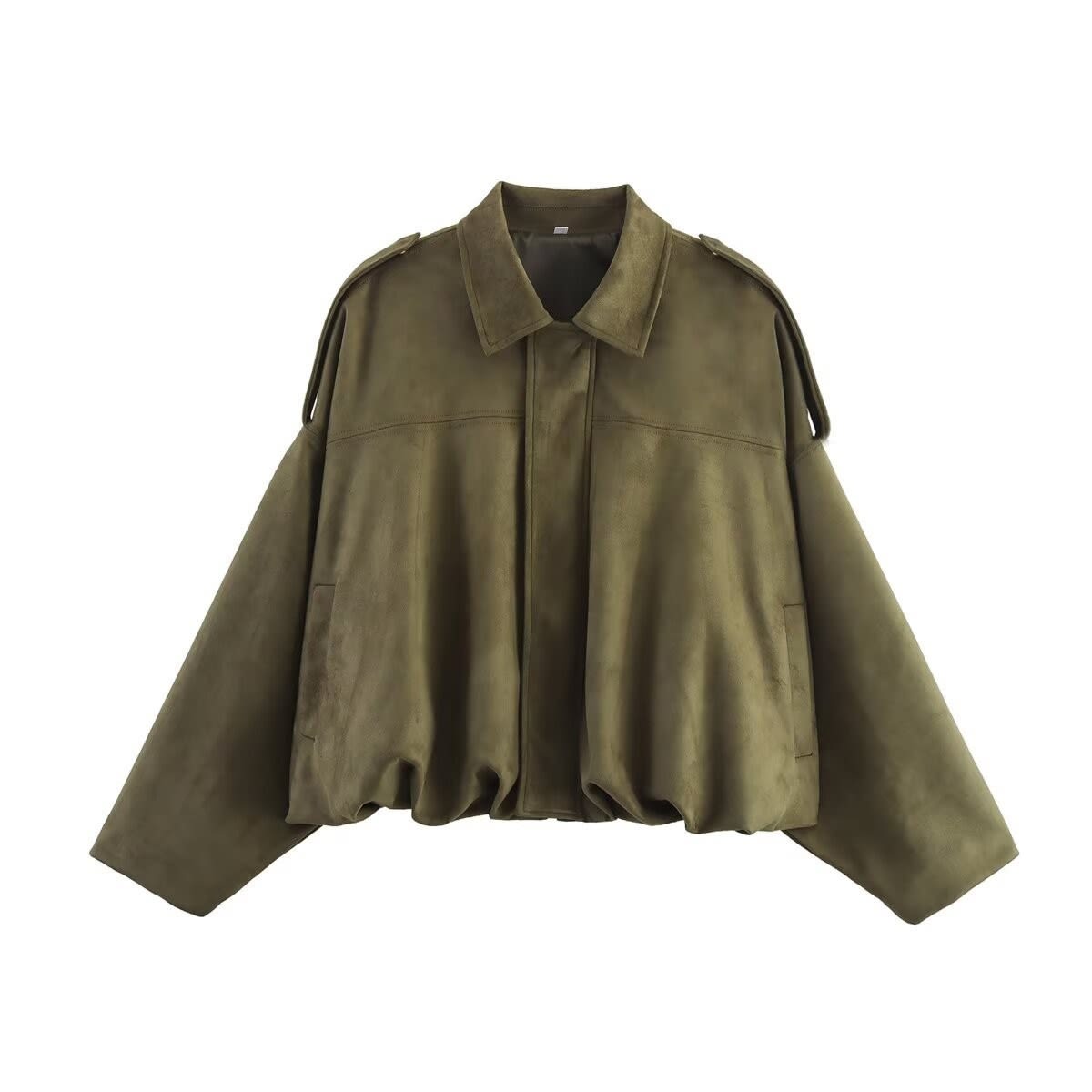 Annecy Cropped Bomber Jacket