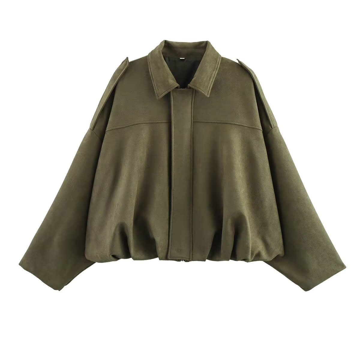 Annecy Cropped Bomber Jacket