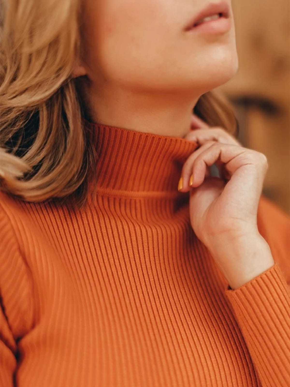 Barolo Ribbed Mock Neck Sweater