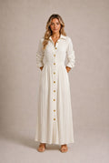 Gordes Elasticated-Waist Maxi Dress
