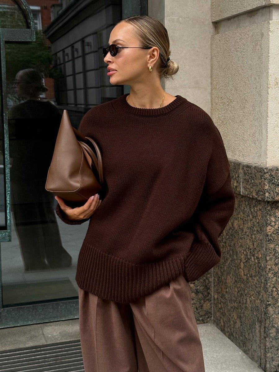 Asti Oversized Crewneck Sweater