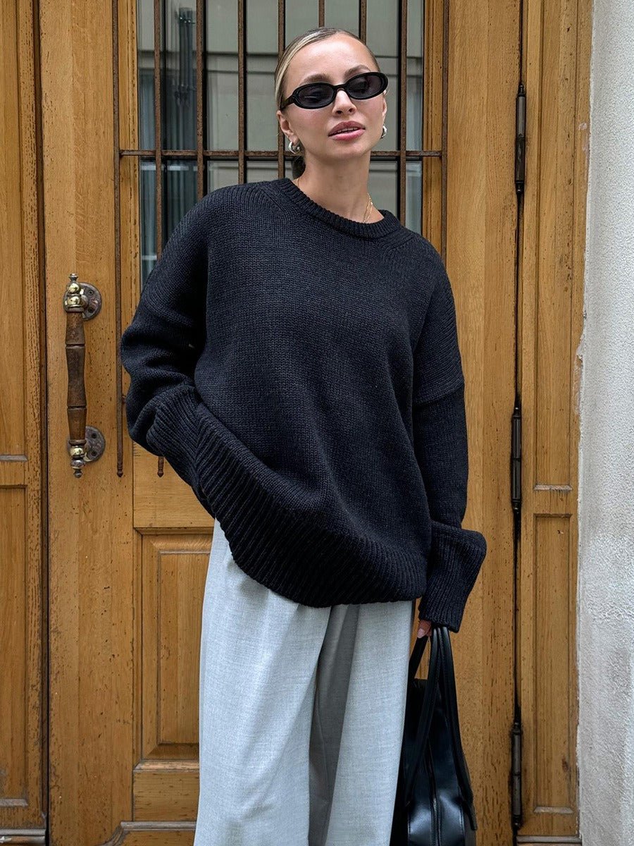 Asti Oversized Crewneck Sweater