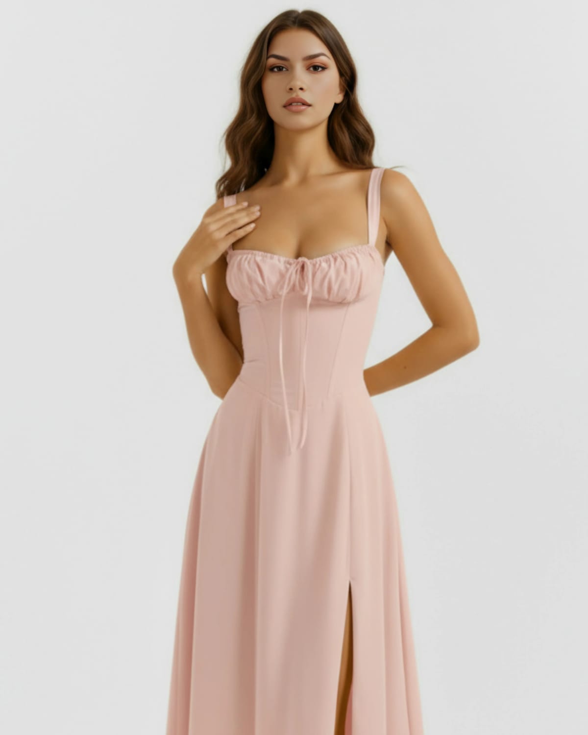 Montalcino Corset Midi Dress