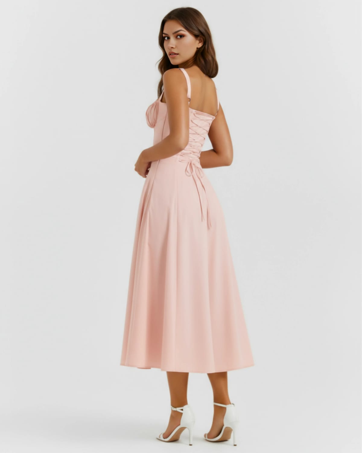 Montalcino Corset Midi Dress