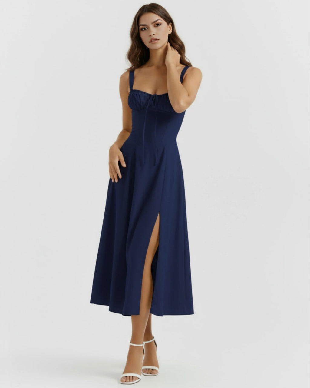 Montalcino Corset Midi Dress