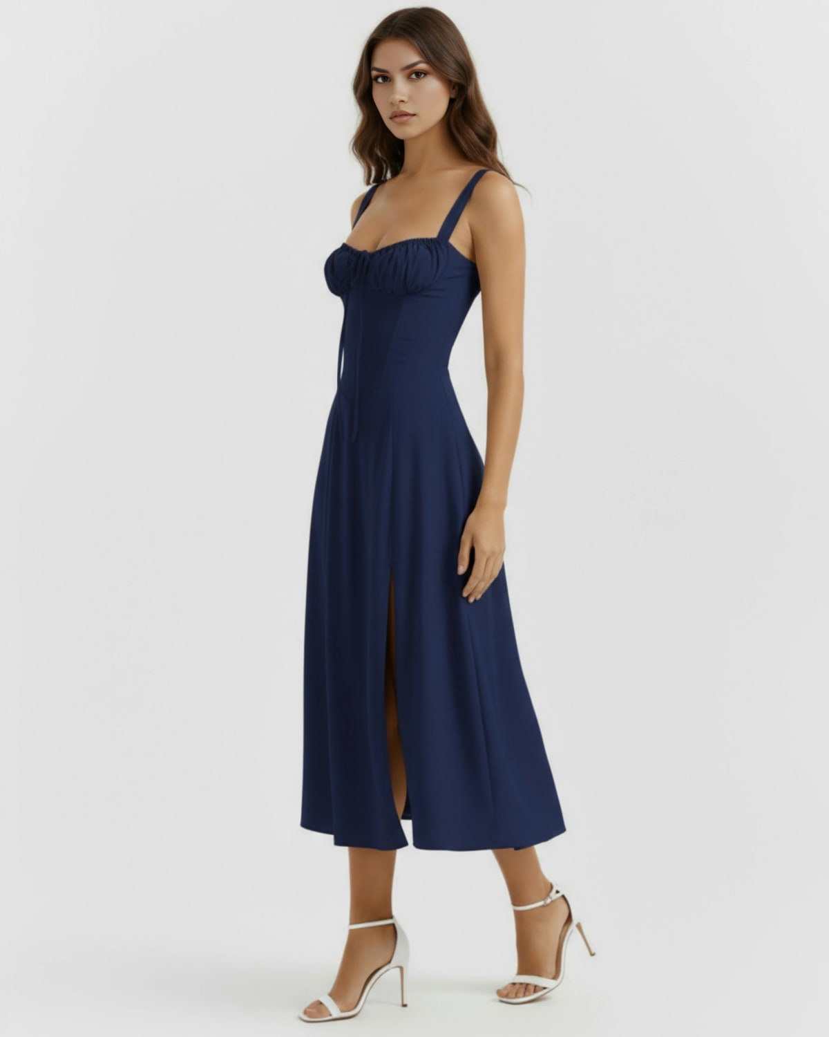 Montalcino Corset Midi Dress