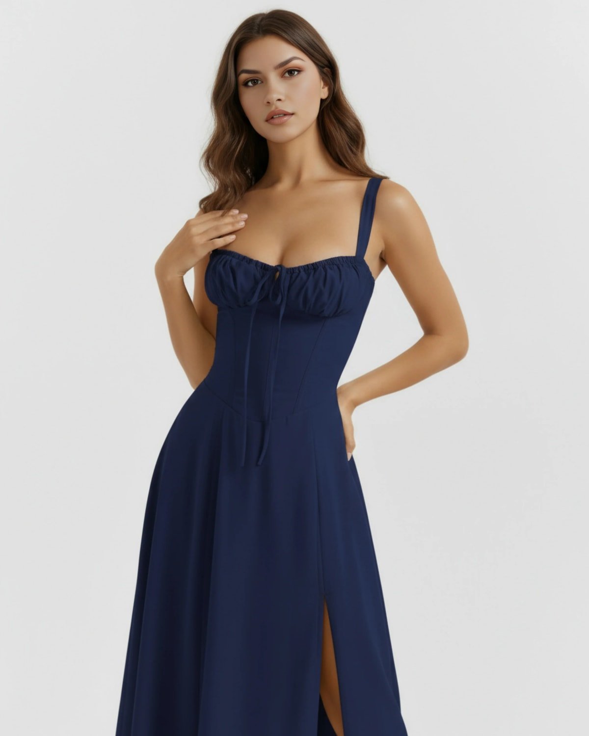 Montalcino Corset Midi Dress