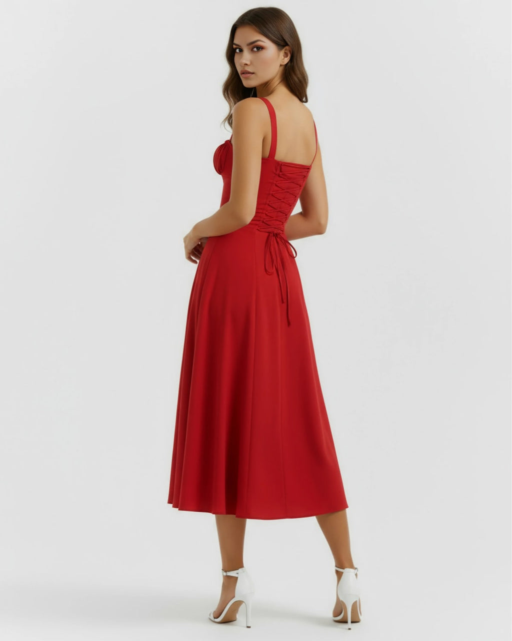 Montalcino Corset Midi Dress