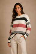 Barolo Striped Sweater