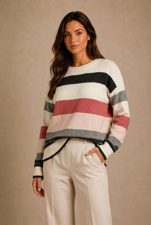 Barolo Striped Sweater