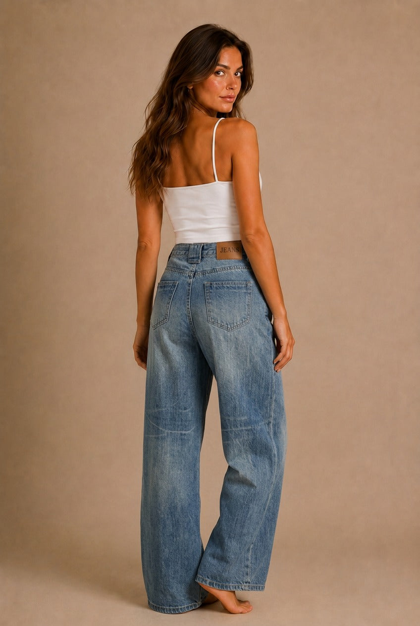 Chianti Wide Leg Jeans
