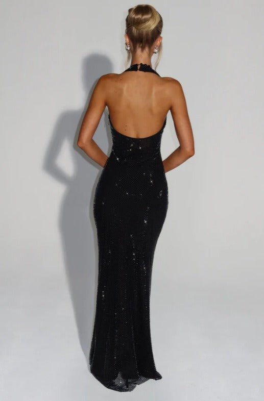 Chianti Sequined Maxi Dress