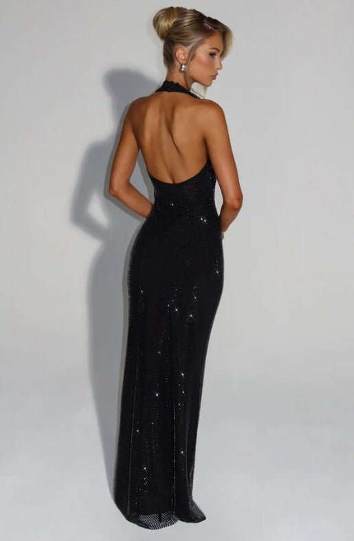Chianti Sequined Maxi Dress