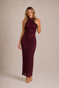 Barbaresco Lace Backless Dress