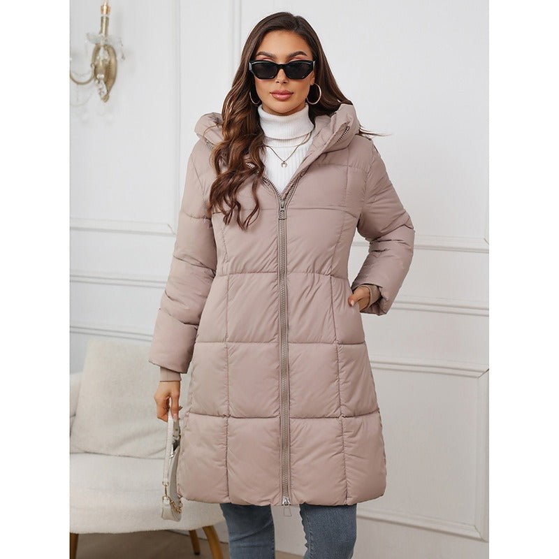 Gordes Longline Hooded Puffer Jacket Coat