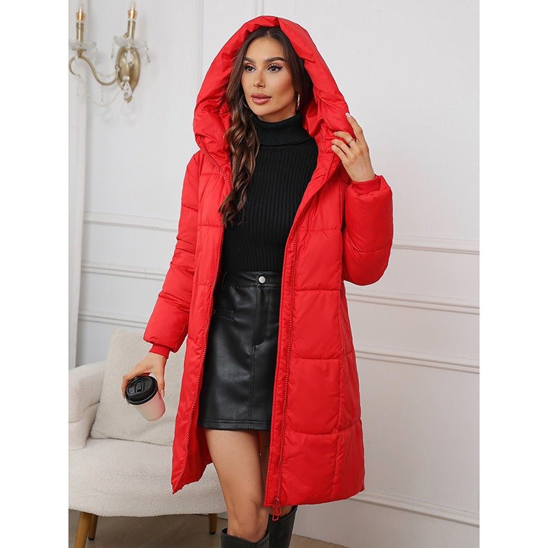 Gordes Longline Hooded Puffer Jacket Coat