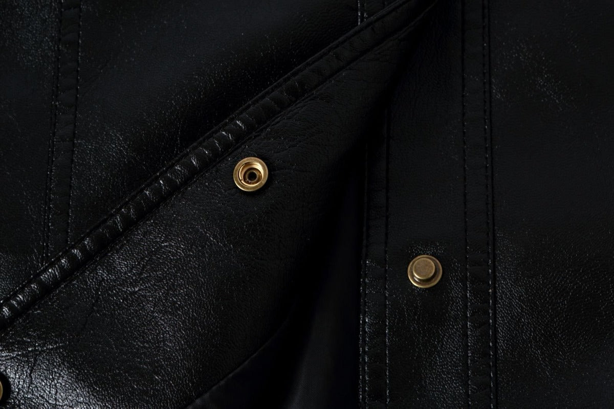 Alba Snap Button Cropped Jacket