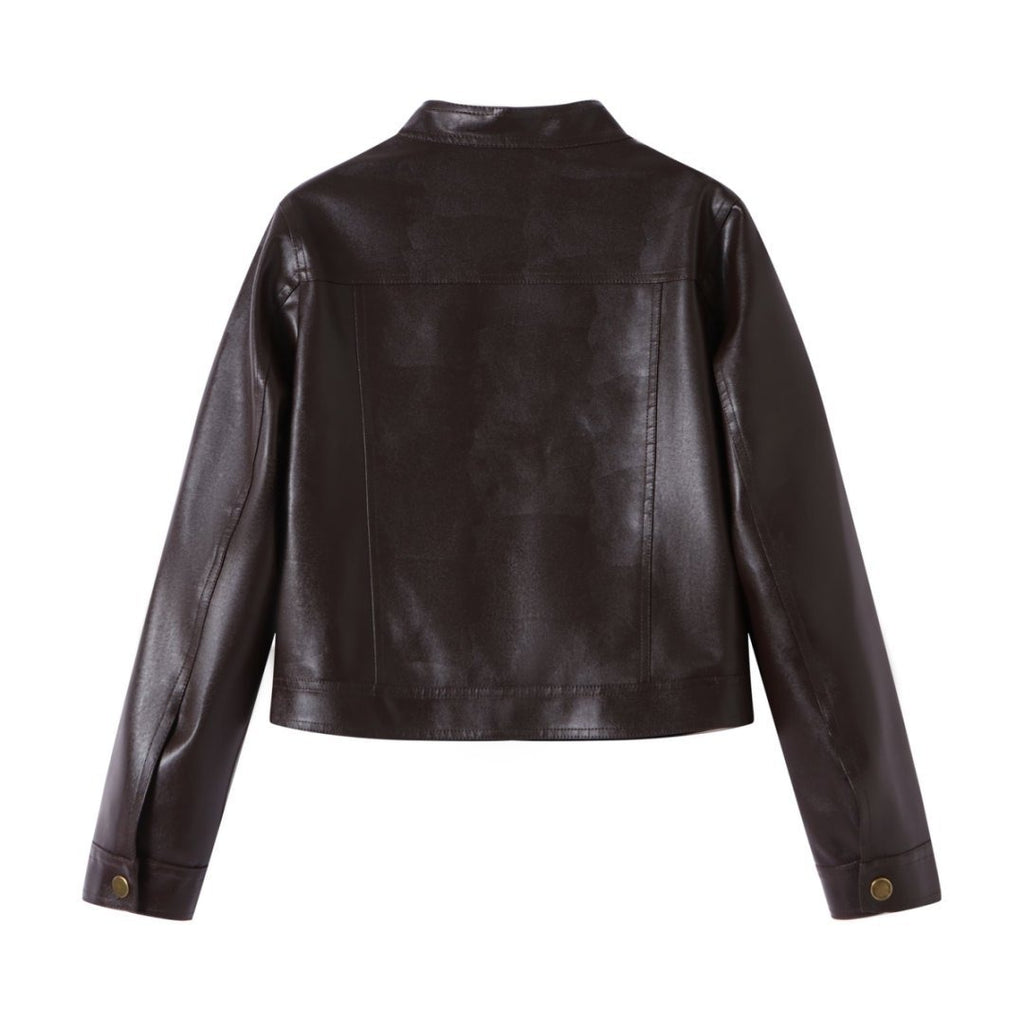 Alba Snap Button Cropped Jacket