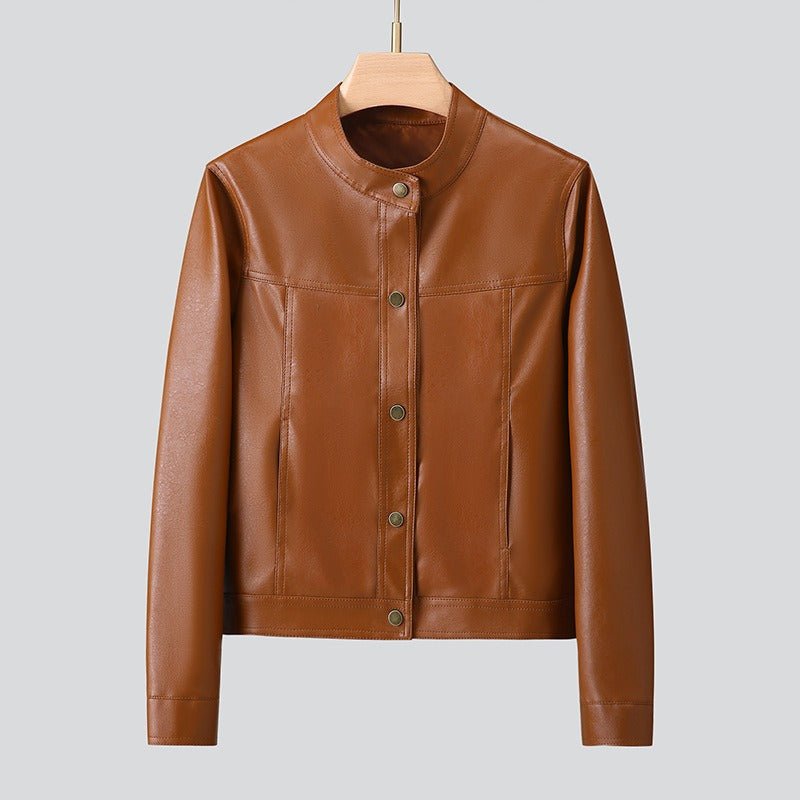 Alba Snap Button Cropped Jacket