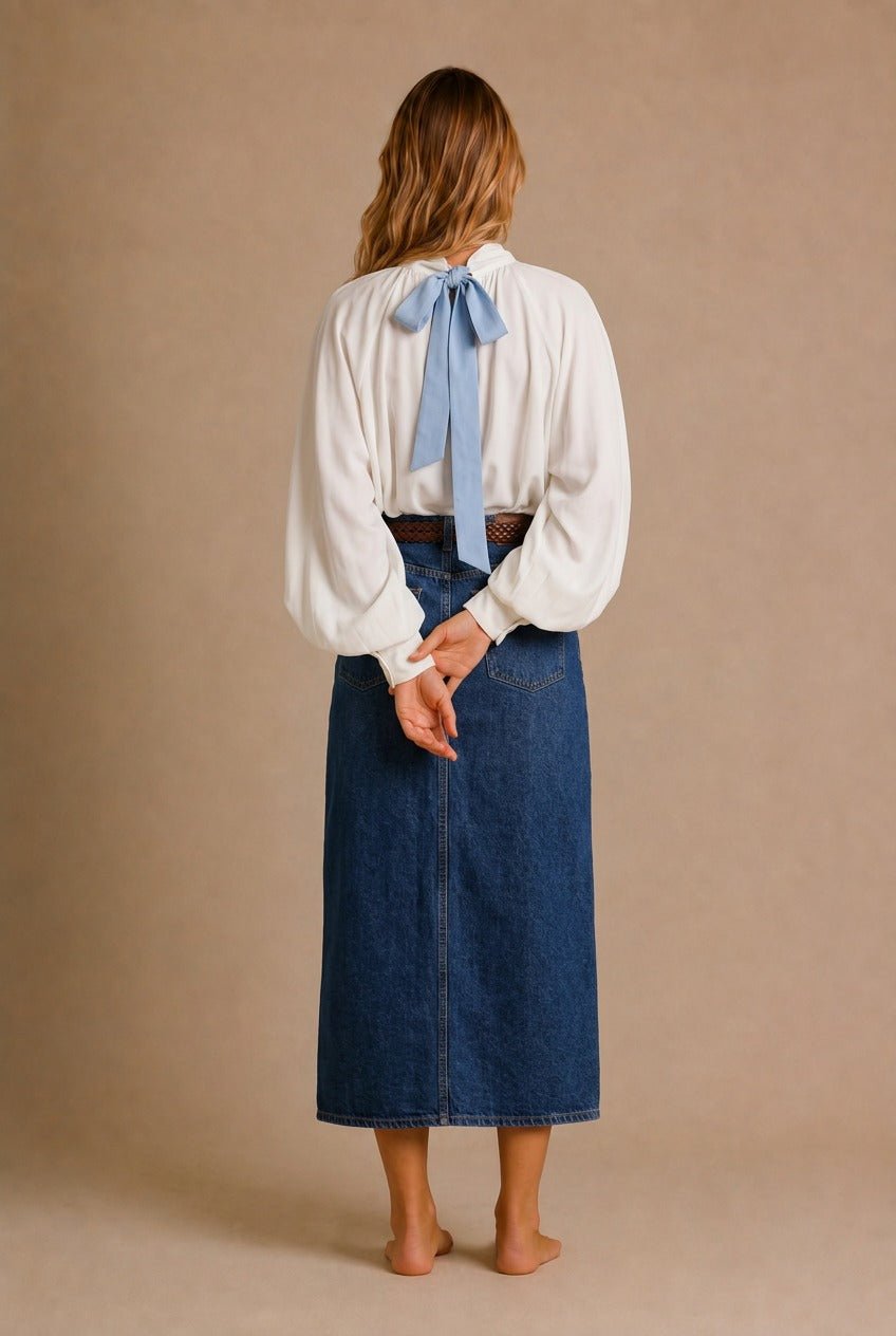 Chianti Wrap Midi Skirt