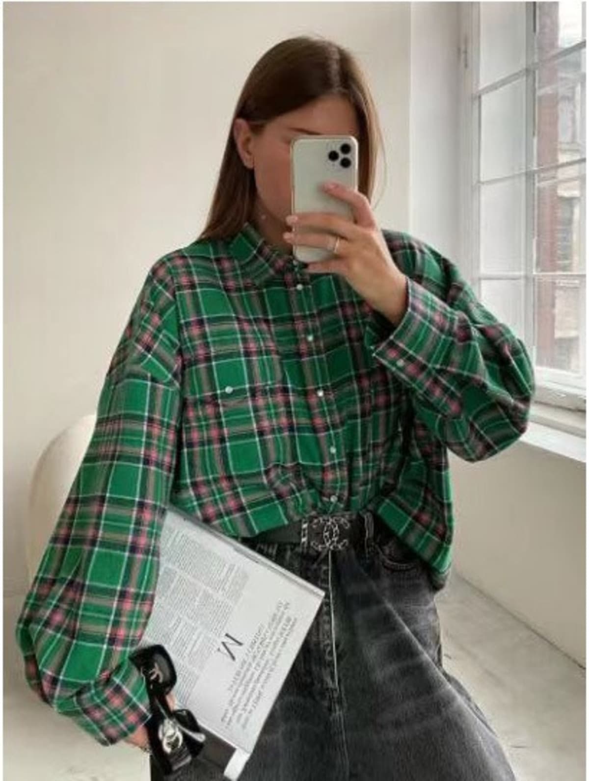 Colmar Gingham Long Sleeve Shirt