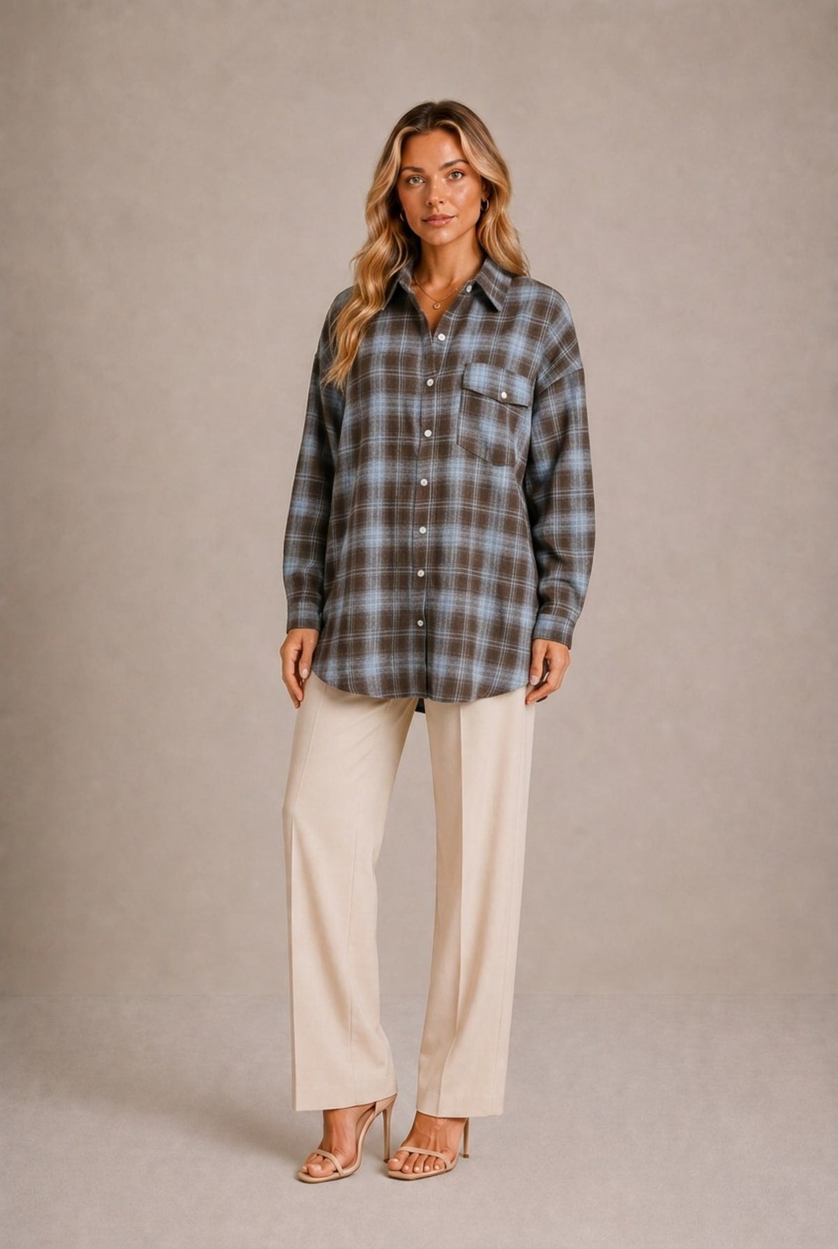 Colmar Gingham Long Sleeve Shirt