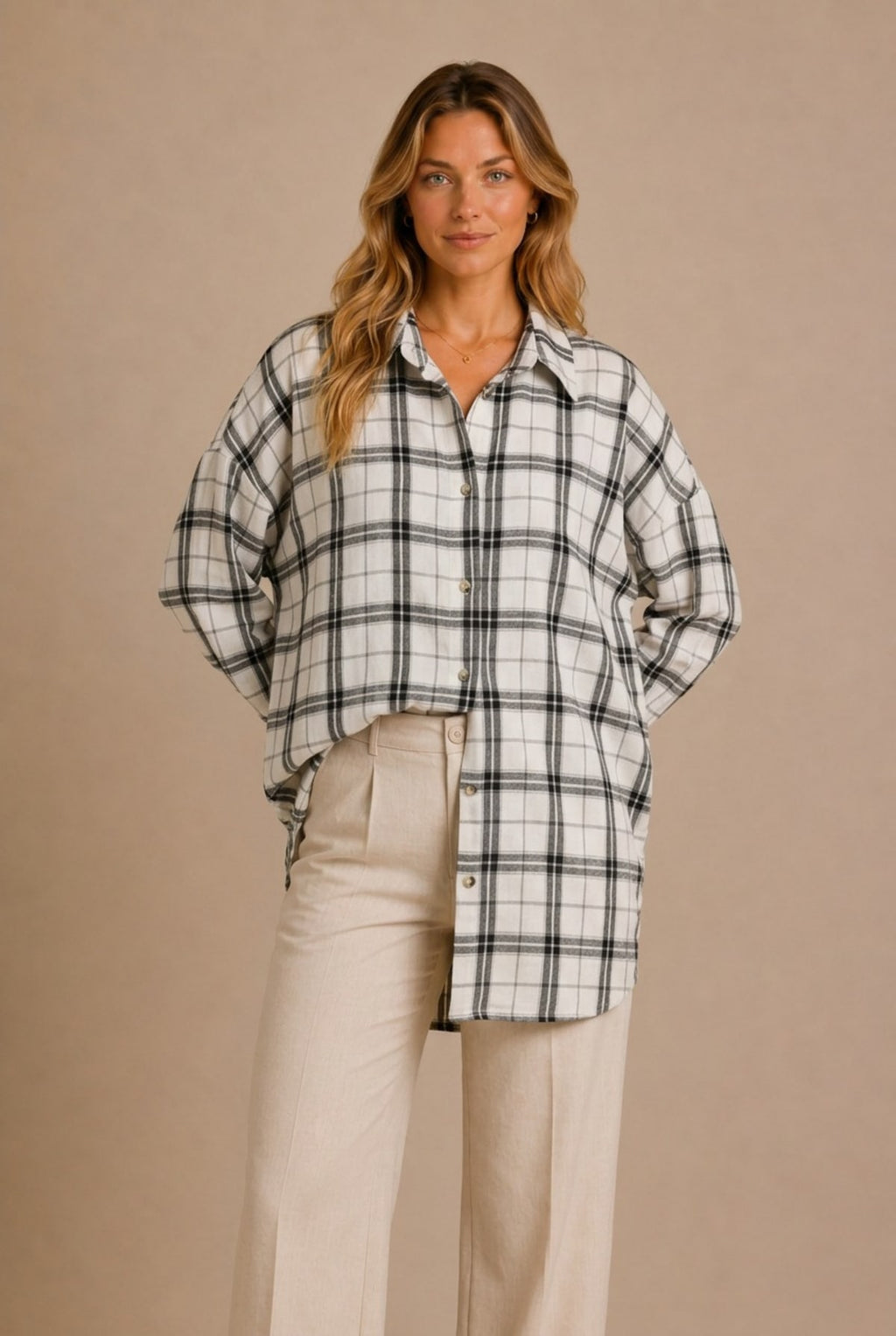 Colmar Gingham Long Sleeve Shirt