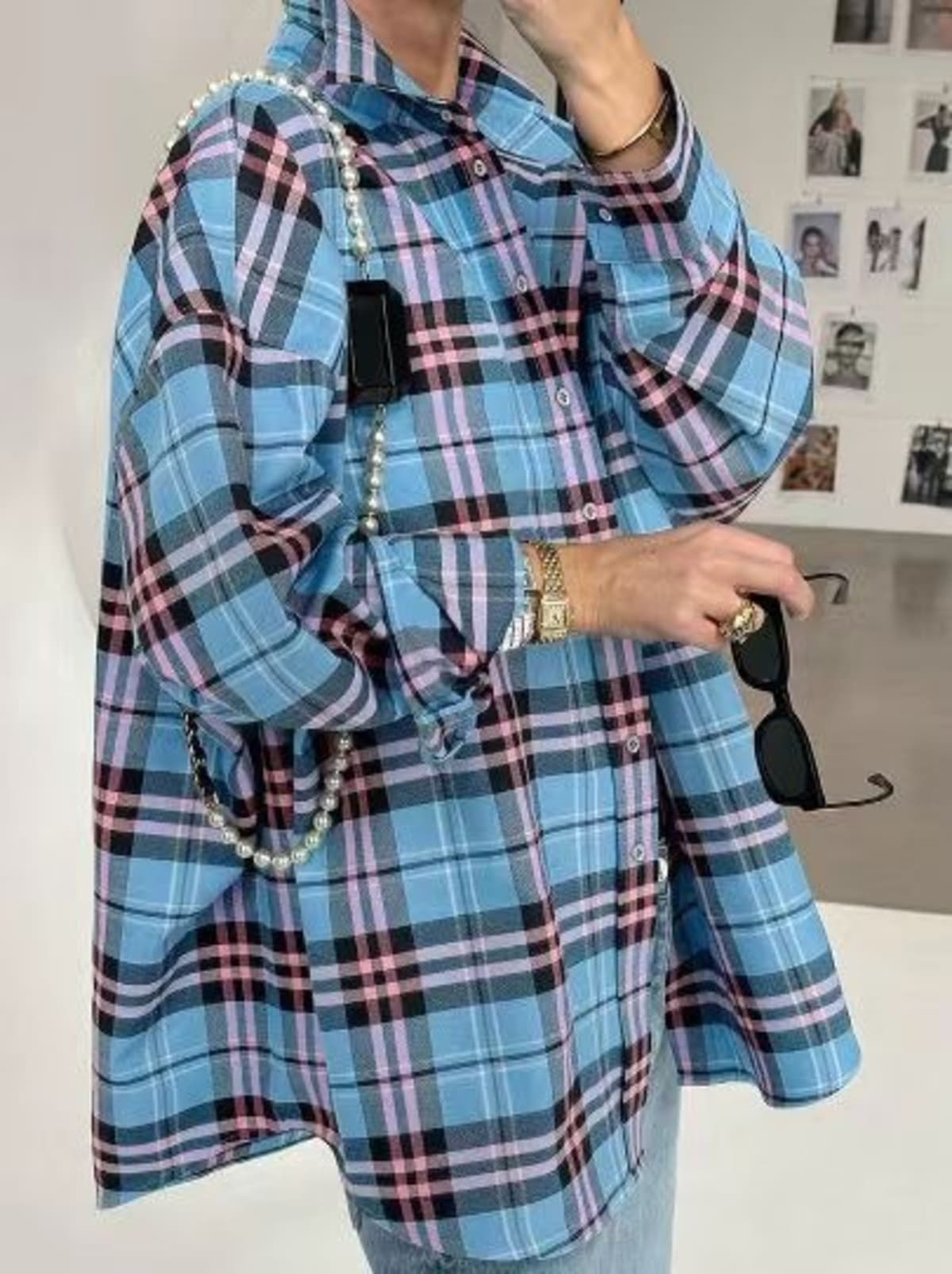 Colmar Gingham Long Sleeve Shirt