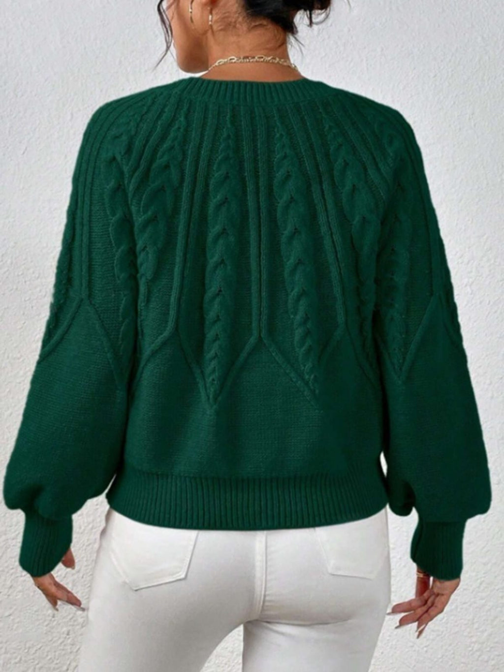 Cortona Balloon-Sleeve Sweater