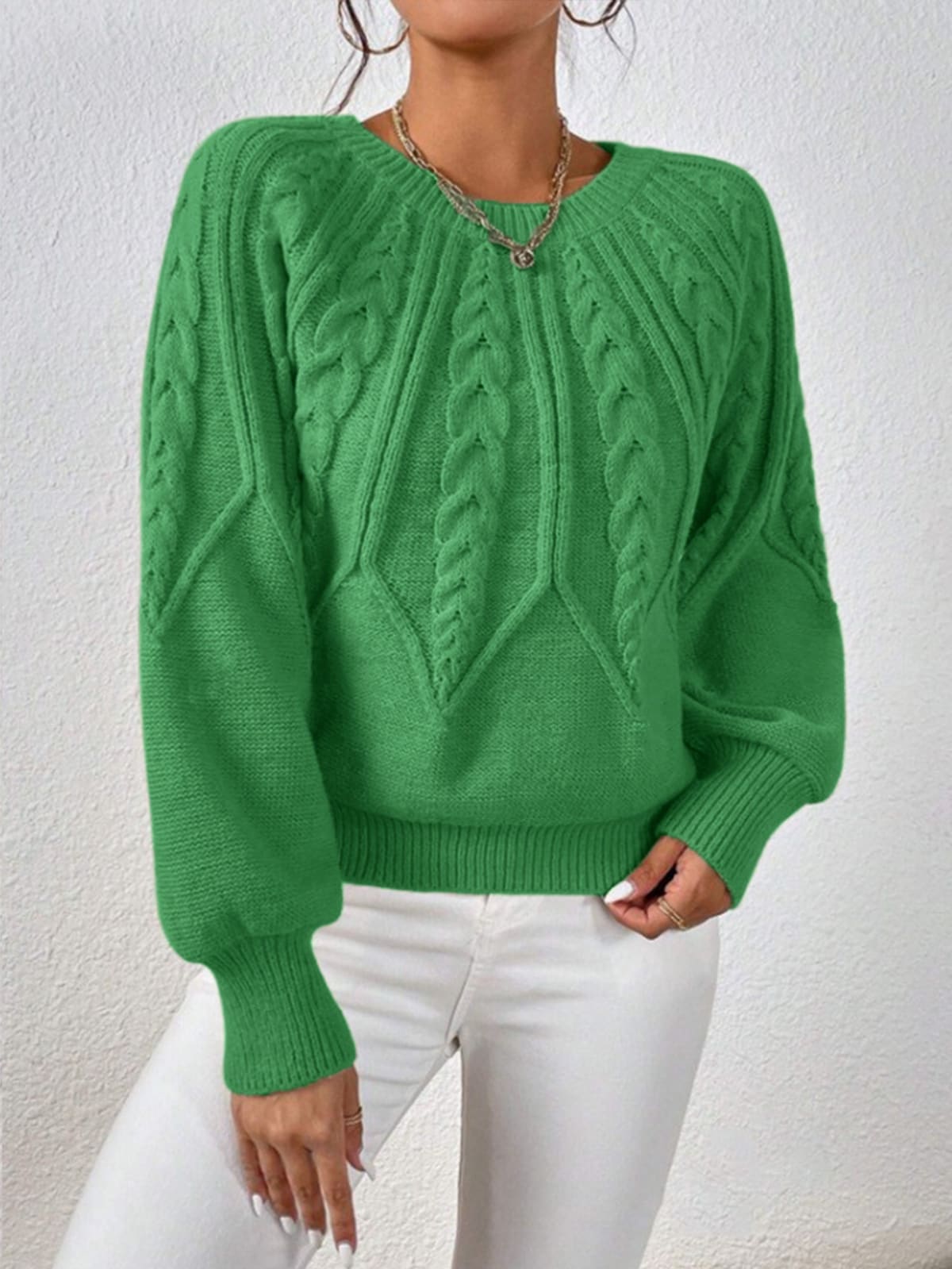 Cortona Balloon-Sleeve Sweater