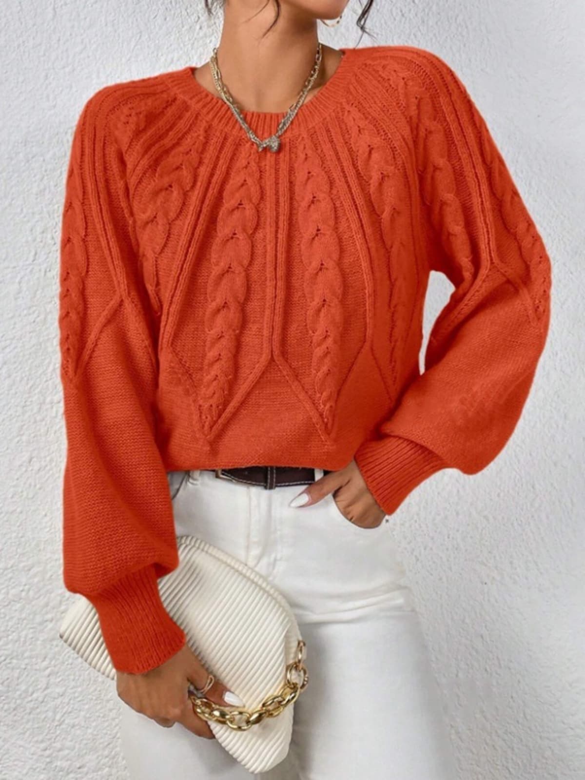Cortona Balloon-Sleeve Sweater