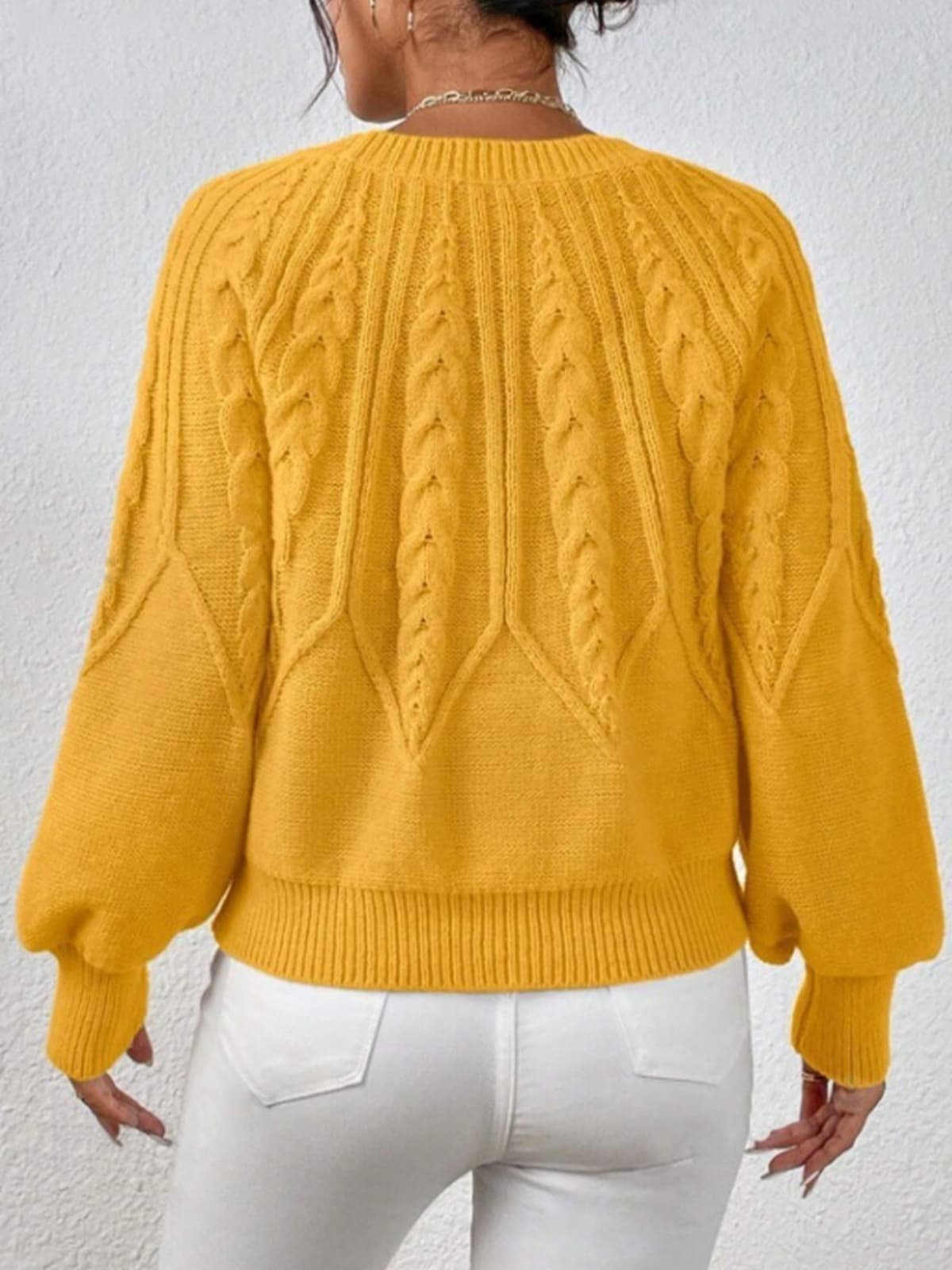 Cortona Balloon-Sleeve Sweater
