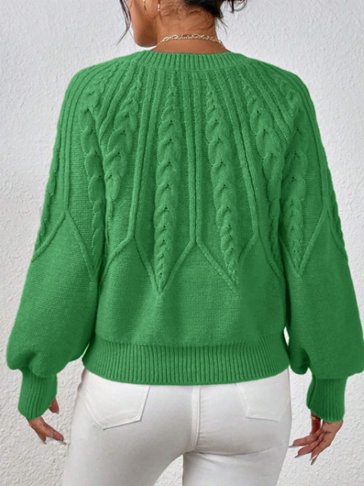 Cortona Balloon-Sleeve Sweater