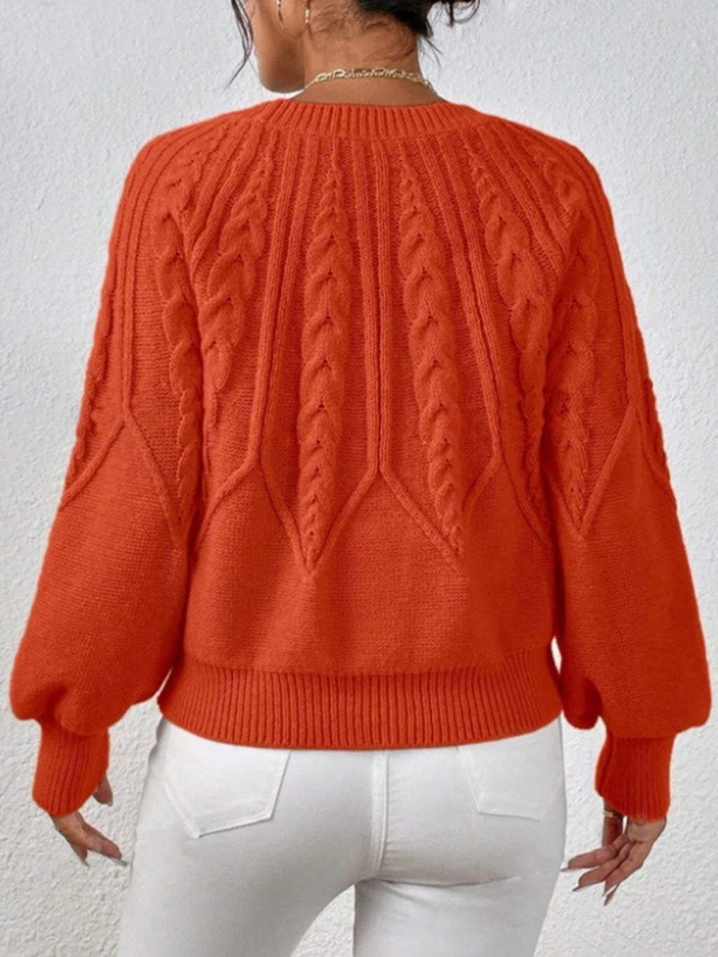 Cortona Balloon-Sleeve Sweater