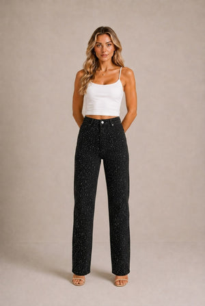 Siena Rhinestone Embellished Jeans