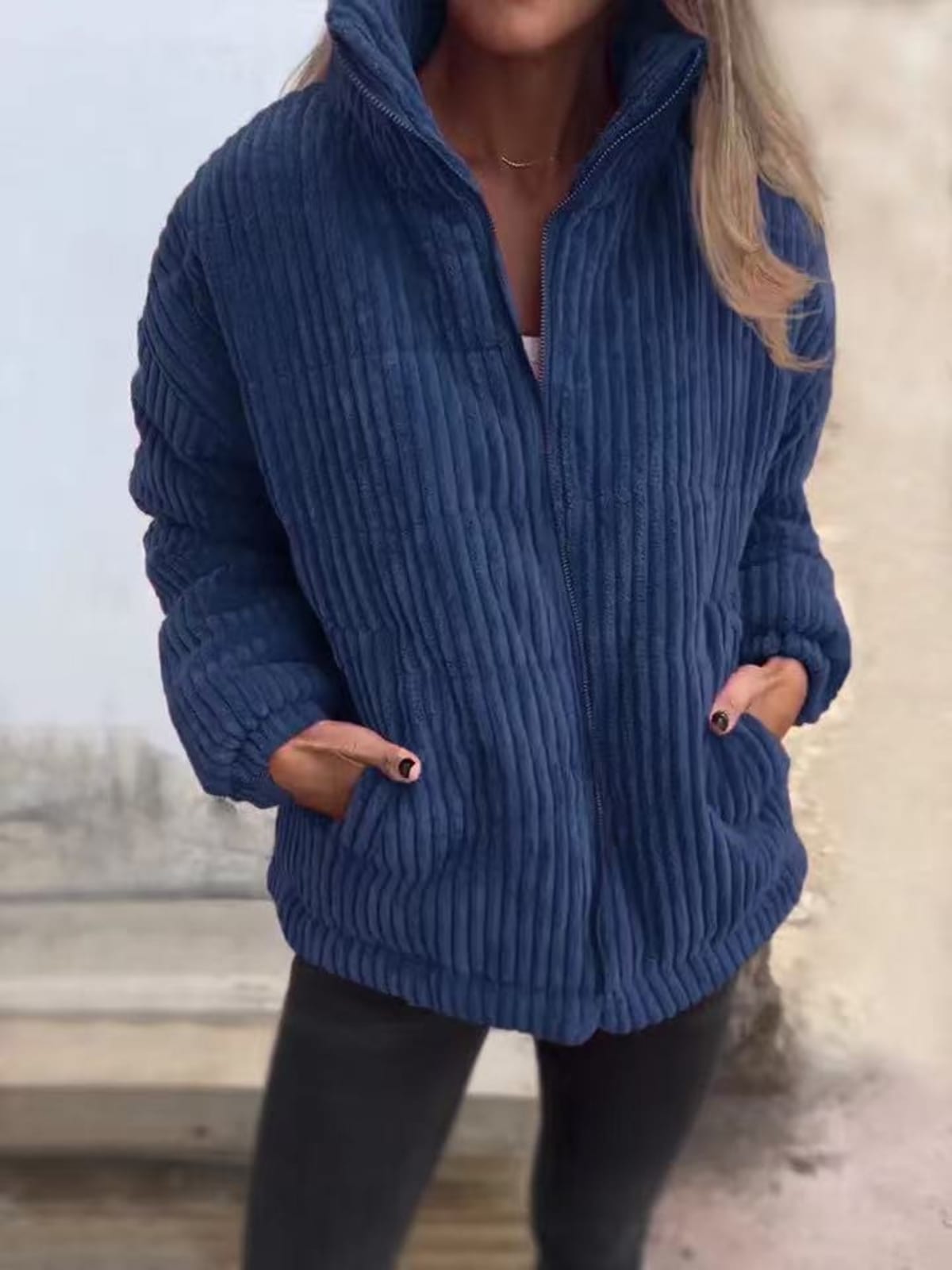 Barolo Ribbed Puffer Jacket