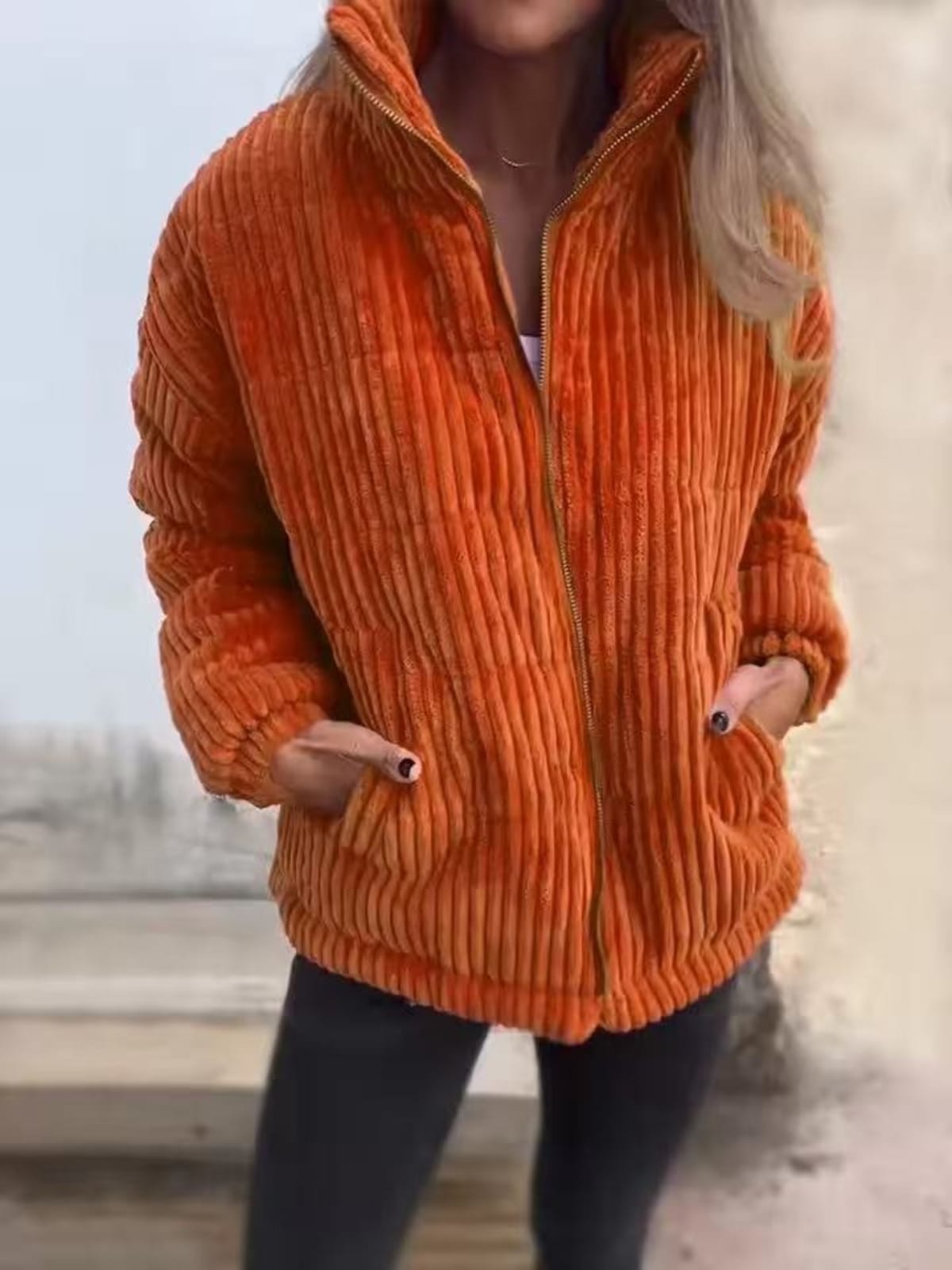 Barolo Ribbed Puffer Jacket