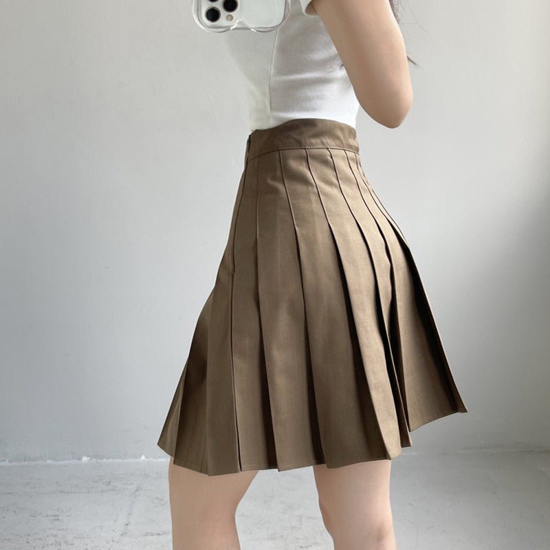 Volterra Pleated Mini Skirt