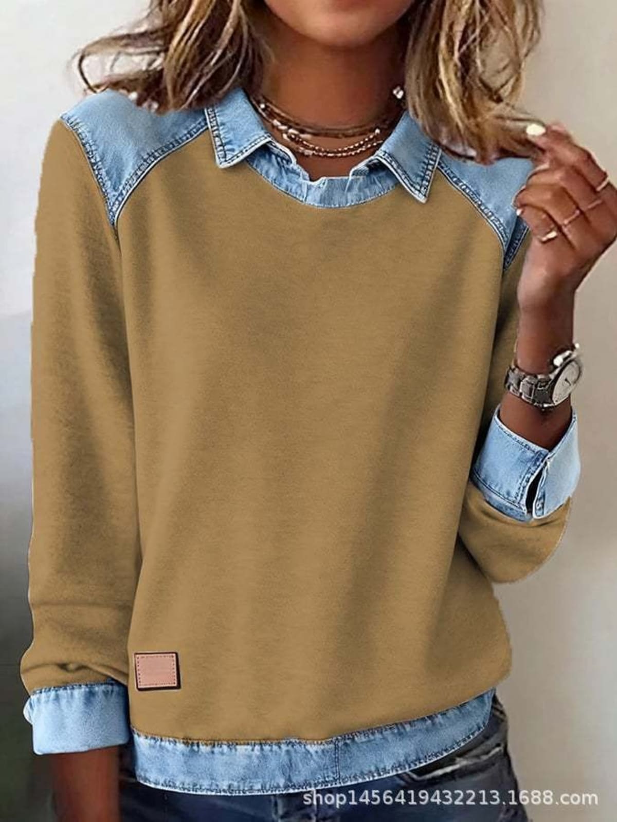 Montalcino Patchwork Knit Sweater