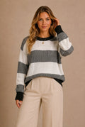 Chianti Striped Sweater